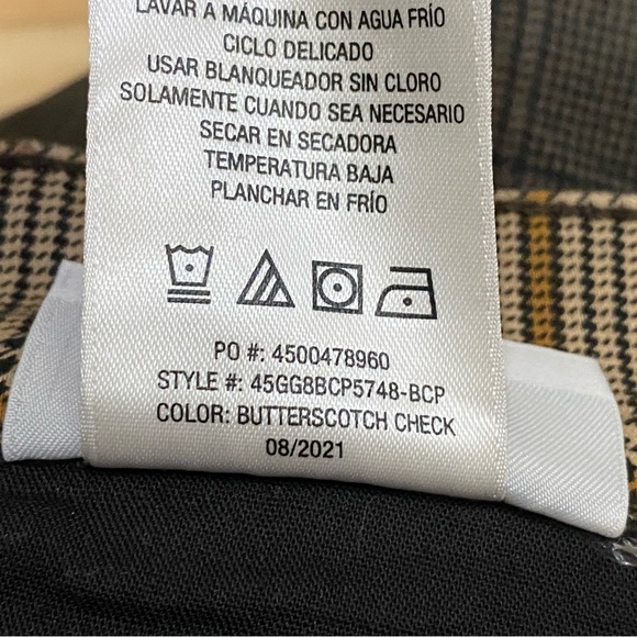 JOE’S Jeans The Charlie Coated High Rise Skinny Jeans Butterscotch Check Size 28 - Picture 11 of 15